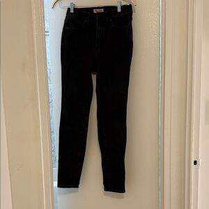 Madewell Women's Black Skinny Jeans